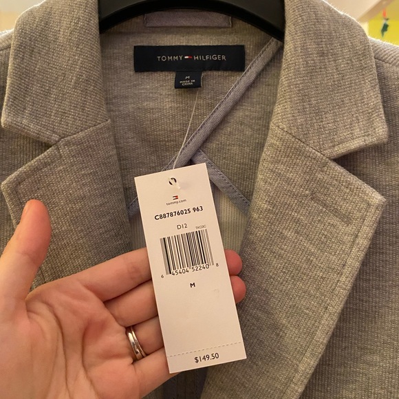 NWT Tommy Hilfiger Grey Sports Coat Jacket - Picture 8 of 8